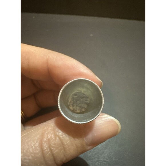 Vintage Metal Advertising Thimble; KoMo Flour - Picture 9 of 9